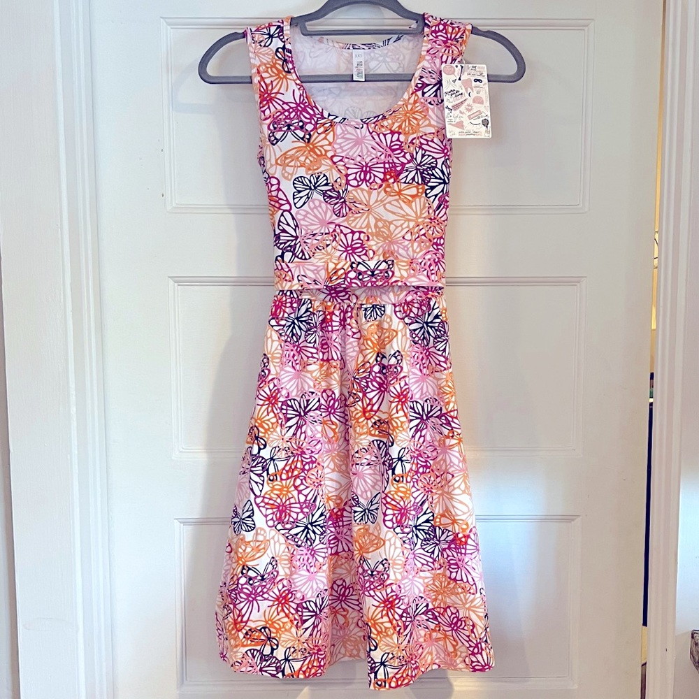 Latched mama nwt butterfly sun kissed sun dress